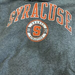 Syracuse Athletics Gray Sweat shirt dress